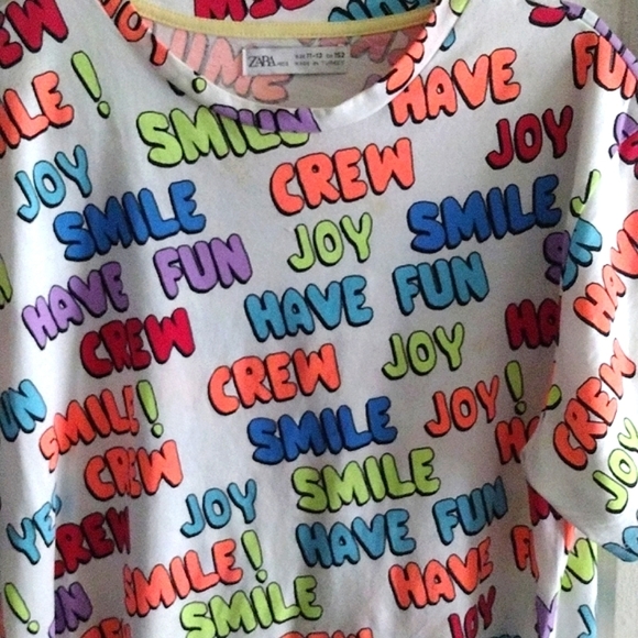 Zara Kids Graphic Tee 11/12 - Picture 2 of 4